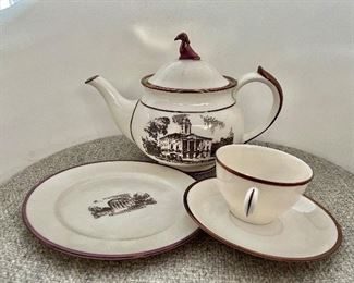 1933 Lenox Architect coffee tea set 
