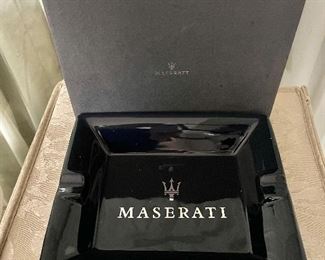 Maserati ashtray in original box 