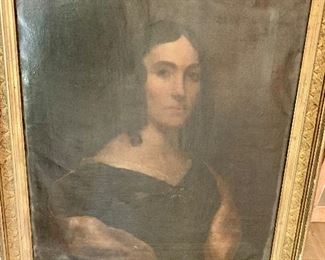 19th Century portrait of a lady original art