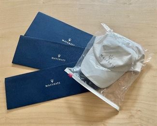 Maserati bags and hat 