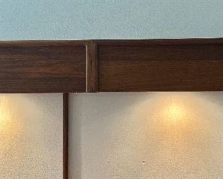 Lighting above the bed 