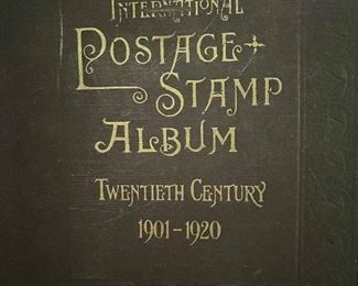 Stamp collections 6 albums 