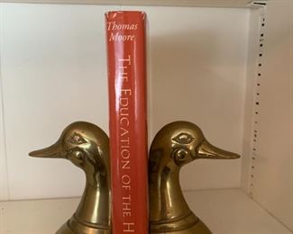 #15	Duck Brass Bookends	 $25.00 
