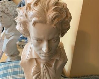 #17	Beethoven Bust - ABCO - Ceramic - 12"Tx15"W	 $20.00 
