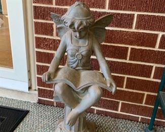 #40	Resin of Fairy w/Book - 21" Tall	 $20.00 
