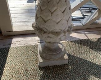 #44	Concrete Pineapple - 18" Tall	 $30.00 
