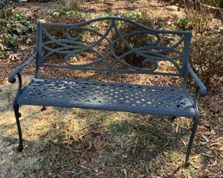 #54	Aluminum Bench - 51"W	 $75.00 
