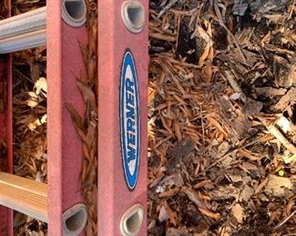 #55	Werner Extension Ladder - 24' 	 $75.00 
