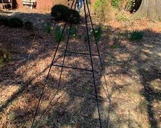 #57	Pyramid Metal Plant Stand - 31x62	 $30.00 
