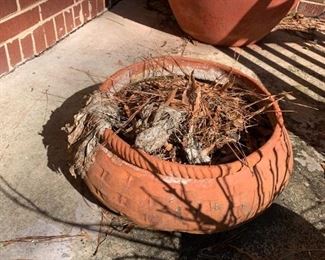 #76	TerraCotta Pot 18x8	 $20.00 
