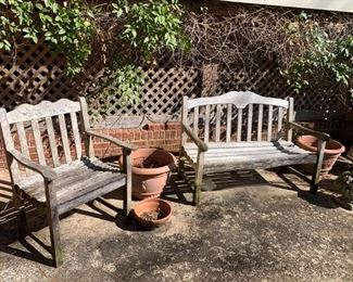 #78	Wood Bench and Side chair - (as is)	 $30.00 
