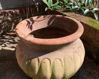 Pot	Terra Cotta Pot - AS is Chipped on Top    20 Round x17 Tall	 $30.00 
