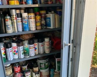 #84	Metal 2 door  w/4 shelves 36x24x78	 $75.00 
