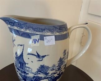 #184	tall blue ginger jars 4 for $90	 $90.00 

