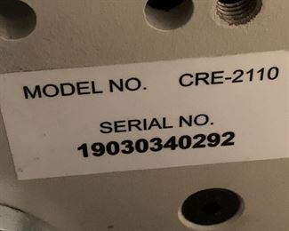 #222	chair lift by Bruno  CRE2110 Elite curved custom rail stairlift with curved on bottom seating for the chair . Straight chanel is 29 inches top 105 straight down and then curved at bottom.	 $300.00 
