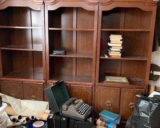 #232	laminate bookcase with 2 shelves and 2 doors 29.5x13x74	 $45.00 
#233	laminate bookcase with 2 shelves and 2 doors 29.5x13x74	 $45.00 
#234	laminate bookcase with 2 shelves and 2 doors 29.5x13x74	 $45.00 
