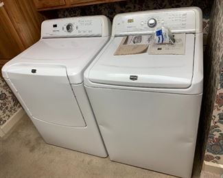 #269	Maytag Bravos quiet series washer and dryer no agitator	$500 

