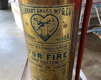 #271	elkhart Brass fire extinguisher	$100.00 
