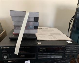 #272	Pioneer vcr player Pdm455	 $50.00 
