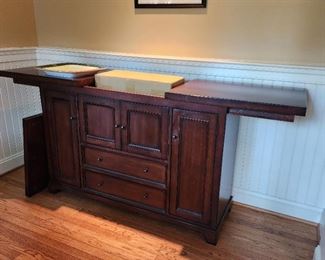 $350. 37"h x 80"w x 21"d (extended)