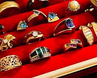 TANZANITE/DIAMONDS/EMERALDS