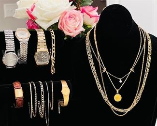 GOLD/WATCHES  MENS AND WOMANS