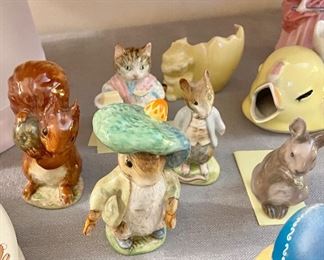 Beatrix potter figurines 