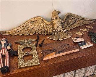 Americana, Gold Eagle decor