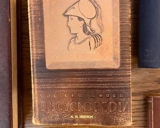 New Modern Encyclopedia (leather bound) 