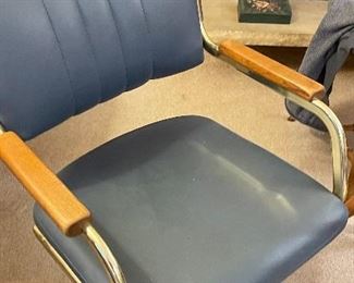 Vintage rolling office chair 