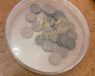 antique coin collection 