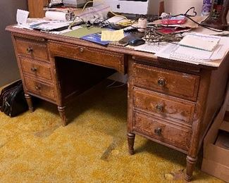 1940s-50s office desk 