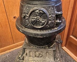 Antique cast iron stove  