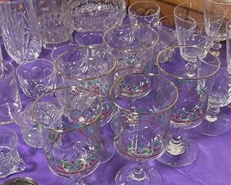 vintage glassware 