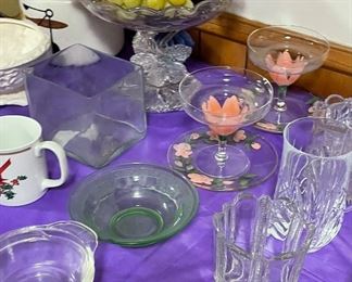 vintage glassware 