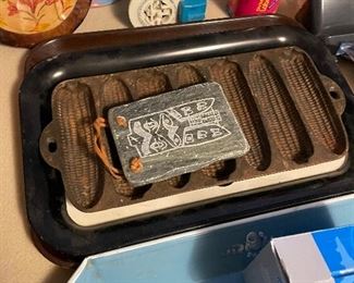 cast iron corn pan