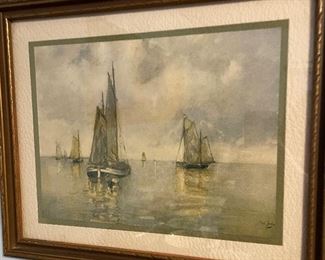 framed artwork (originals and prints)