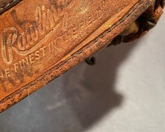 vintage baseball mits 