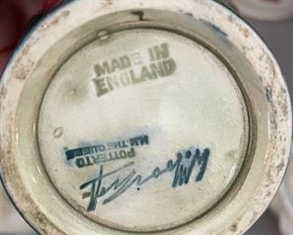 Moorcroft floral vase 