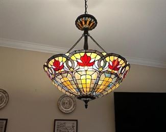 Stained glass chandelier for sale