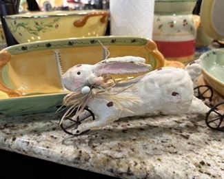 Bunny rabbit decor (plenty!)