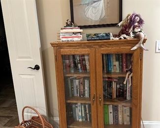 Books and a bookcase