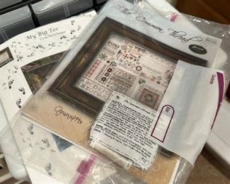 Cross stitch patterns and kits 