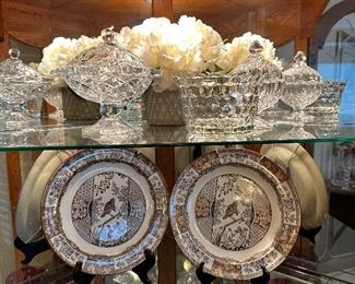 Antique Wedgwood plates