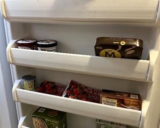 Frozen Pantry items, many organic 