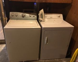 Washer and dryer