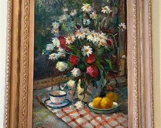 Beautiful large oil painting