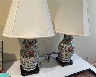 Beautiful lamp pair