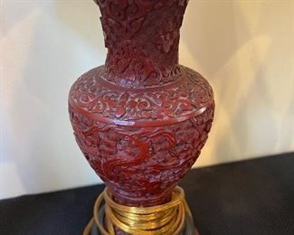 Cinnabar? Pair lamps