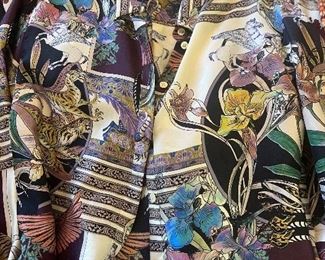 100% silk designer blouses